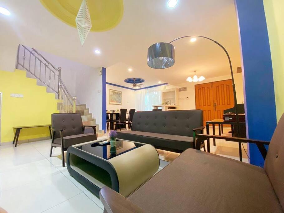 Modern Stylish 2 Storey Corner House @Alma Bm Villa Bukit Mertajam Exterior photo